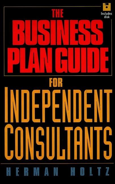 Produktbild: The Business Plan Guide for Independent Consultants