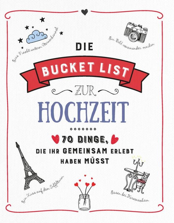 Produktbild: Die Bucket List zur Hochzeit