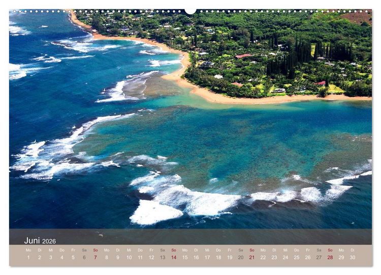 Produktbild: Aloha aus Hawaii (Wandkalender 2026 DIN A2 quer), CALVENDO Monatskalender