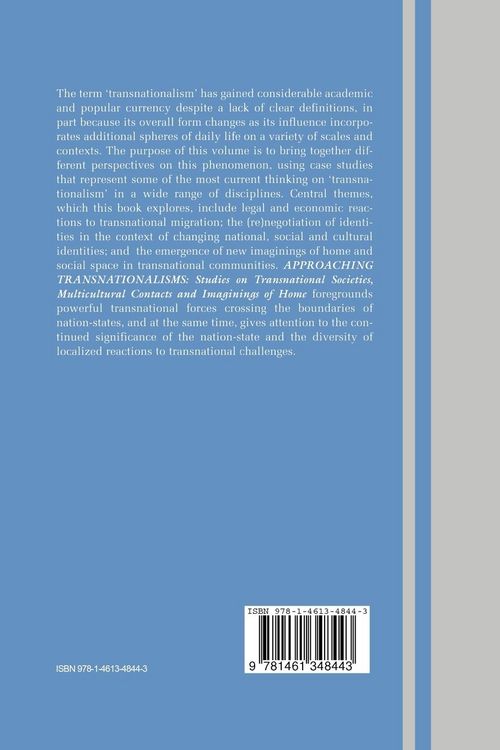 Produktbild: Approaching Transnationalisms