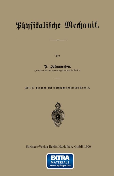 Produktbild: Physikalische Mechanik