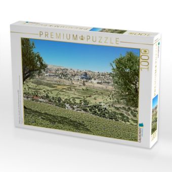 Produktbild: CALVENDO Puzzle Heiliges Land - Jerusalem vom Berg Gethsemane aus um 1900 | 1000 Teile Lege-Gr&ouml;&szlig;e 64x48cm Foto-Puzzle f&uuml;r gl&uuml;ckliche Stunden