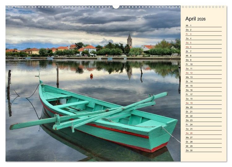 Produktbild: Zadar und Norddalmatien (Wandkalender 2026 DIN A2 quer), CALVENDO Monatskalender