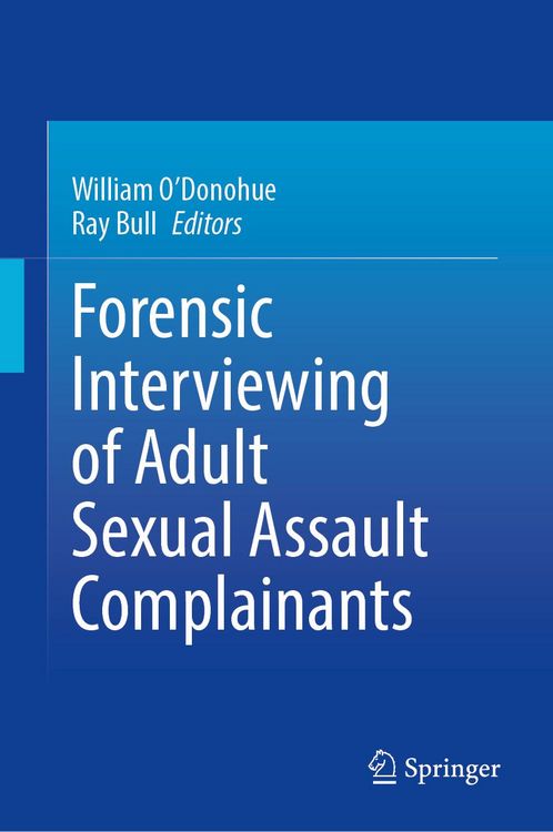 Produktbild: Forensic Interviewing of Adult Sexual Assault Complainants