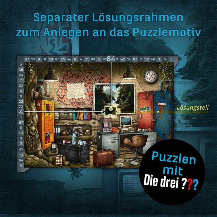 Produktbild: EXIT&reg; Puzzle Die drei ??? Toteninsel