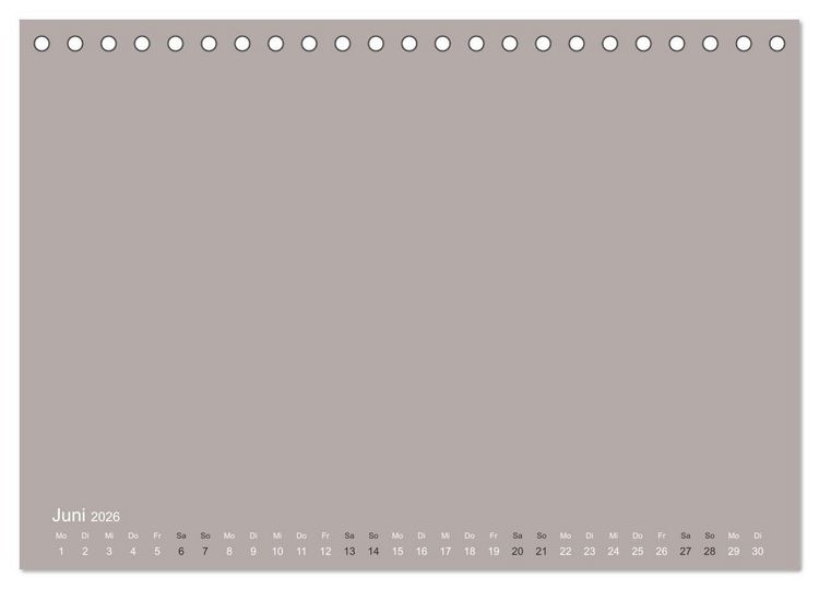Produktbild: DIY Bastel-Kalender -Erdige Pastell Farben- Zum Selbstgestalten (Tischkalender 2026 DIN A5 quer), CALVENDO Monatskalender