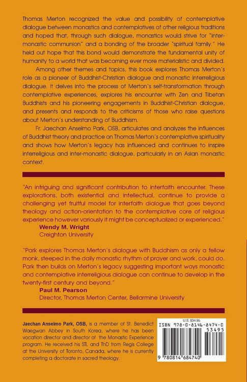 Produktbild: Thomas Merton's Encounter with Buddhism and Beyond