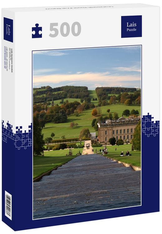 Produktbild: Lais Puzzle Chatsworth House Peak District 500 Teile