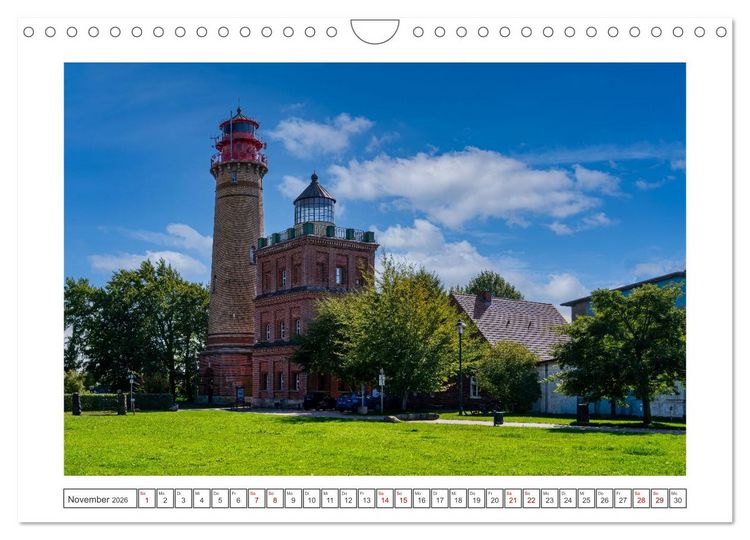 Produktbild: Impressionen von der Ostseeinsel R&uuml;gen (Wandkalender 2026 DIN A4 quer), CALVENDO Monatskalender