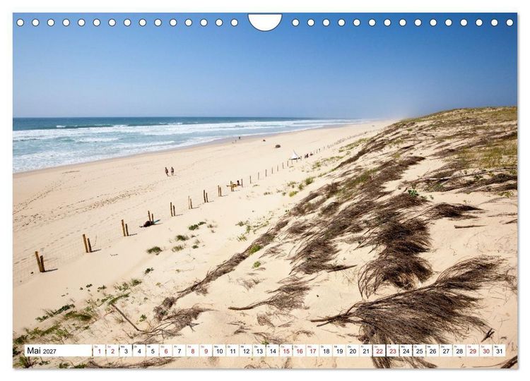 Produktbild: Momente einer Reise - Franz&ouml;sische Atlantikk&uuml;ste (Wandkalender 2027 DIN A4 quer), CALVENDO Monatskalender