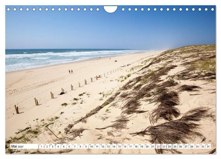 Produktbild: Momente einer Reise - Franz&ouml;sische Atlantikk&uuml;ste (Wandkalender 2027 DIN A4 quer), CALVENDO Monatskalender