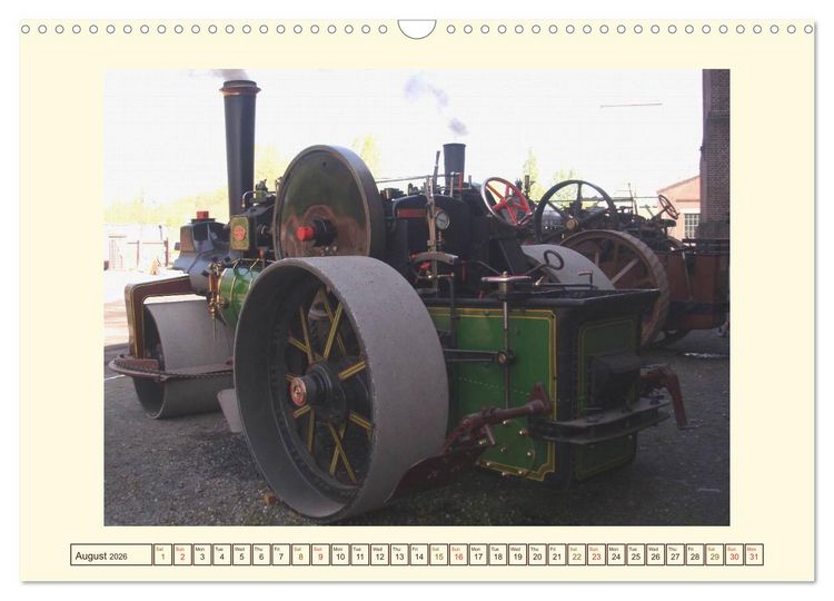 Produktbild: Steam engines (Wall Calendar 2026 DIN A3 landscape), CALVENDO 12 Month Wall Calendar