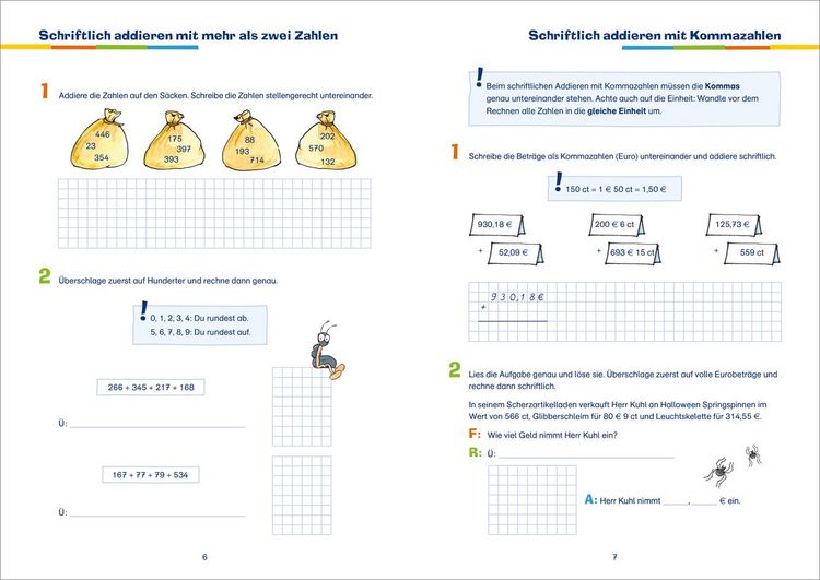 Produktbild: FiT F&Uuml;R DIE SCHULE: Das kann ich! Schriftlich rechnen 4. Klasse