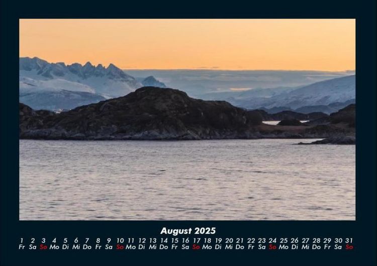 Produktbild: Naturlandschaften 2025 Fotokalender DIN A4