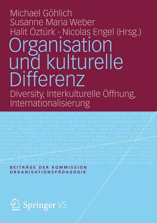 Produktbild: Organisation und kulturelle Differenz