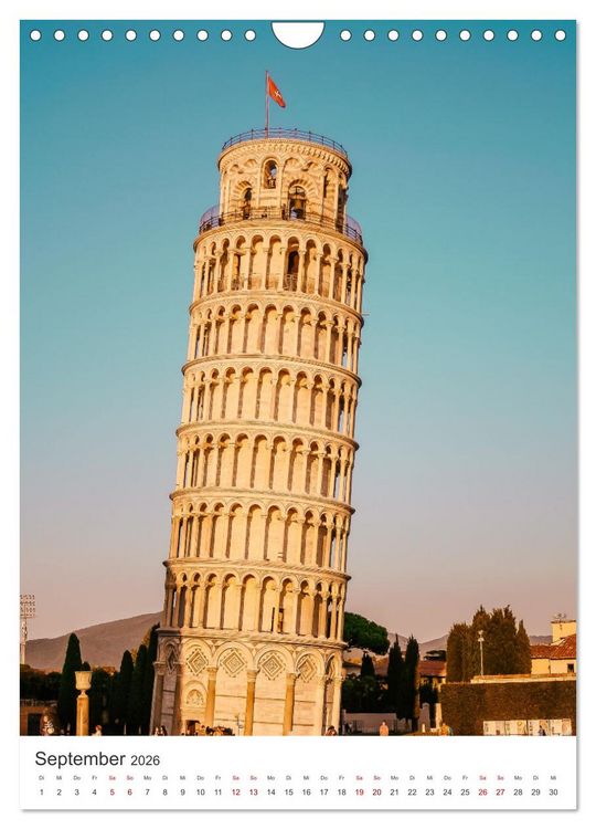 Produktbild: Italien - Wundervolle Ansichten (Wandkalender 2026 DIN A4 hoch), CALVENDO Monatskalender