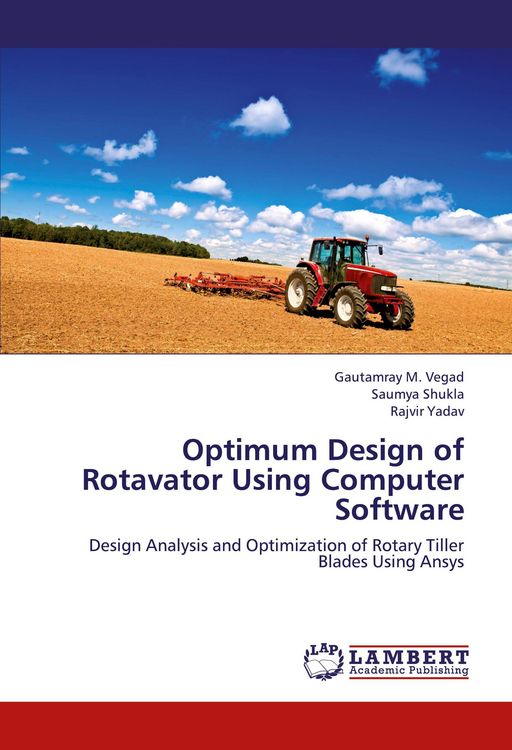 Produktbild: Optimum Design of Rotavator Using Computer Software