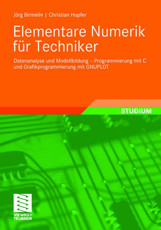 Produktbild: Elementare Numerik f&uuml;r Techniker