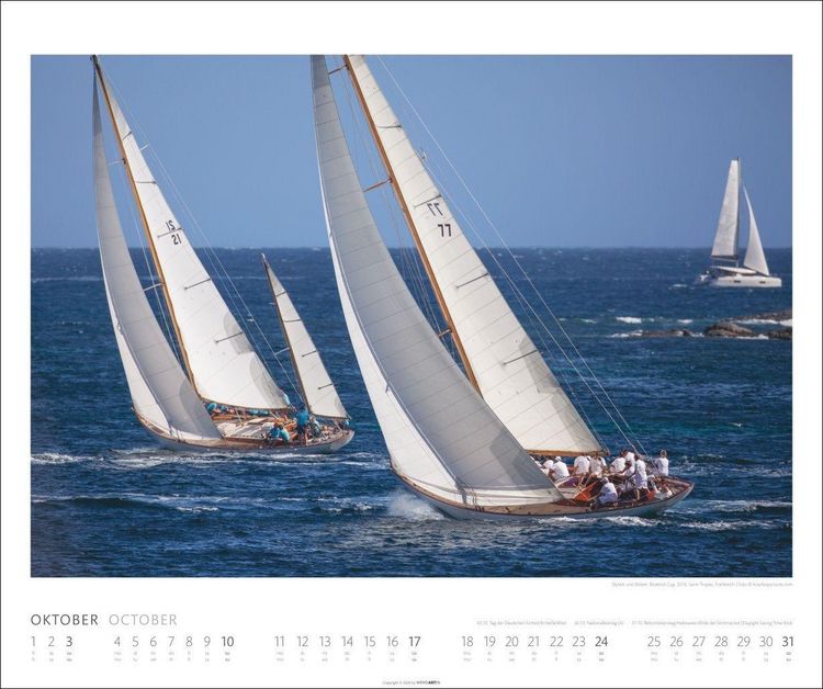 Produktbild: Sailing Kalender 2027