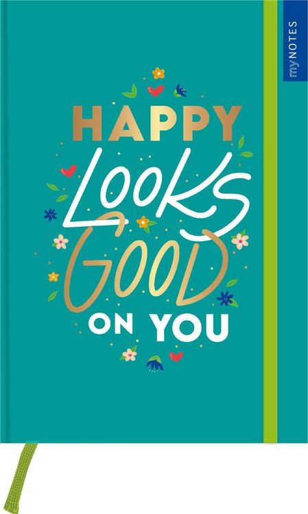 Produktbild: Mynotes Papeterie: Notizbuch A5 Happy Looks Good On You &ndash; Color-Pop