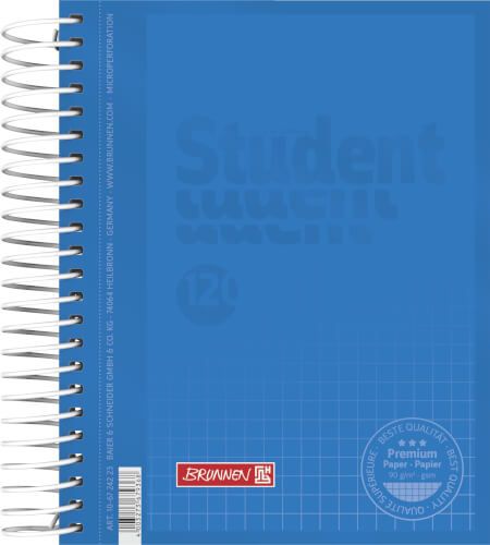 Produktbild: Collegeblock A6 120 Blatt kariert a