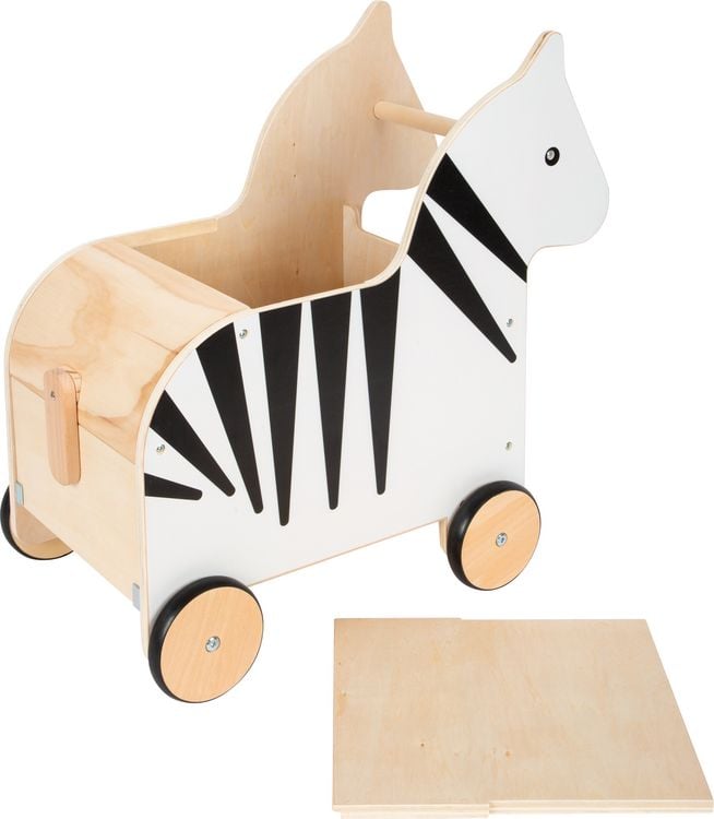 Produktbild: Spielzeugkiste mit Rollen Zebra &bdquo;Wildlife&ldquo;