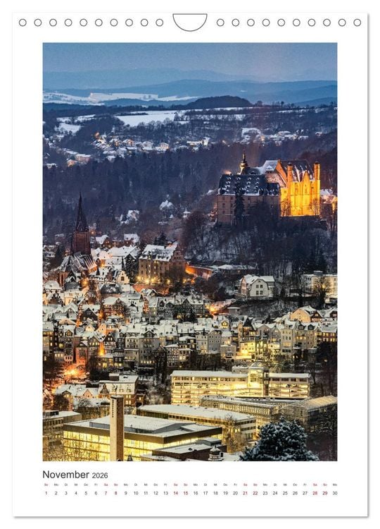Produktbild: Mein Marburg (Wandkalender 2026 DIN A4 hoch), CALVENDO Monatskalender