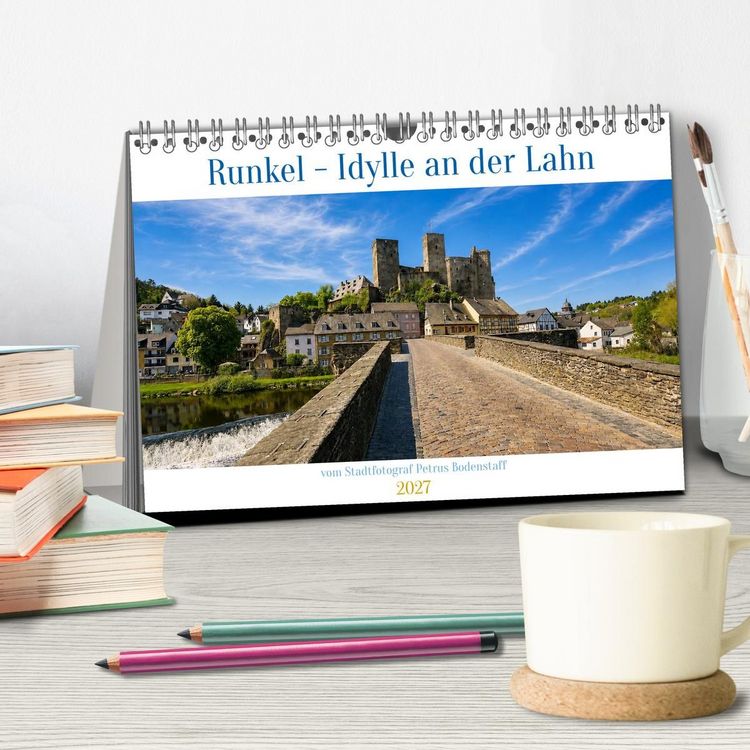 Produktbild: Runkel - Idylle an der Lahn (Tischkalender 2027 DIN A5 quer), CALVENDO Monatskalender