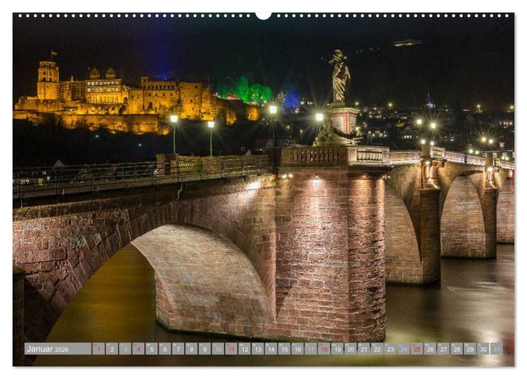 Produktbild: Kurpfalz 2026 (Wandkalender 2026 DIN A2 quer), CALVENDO Monatskalender
