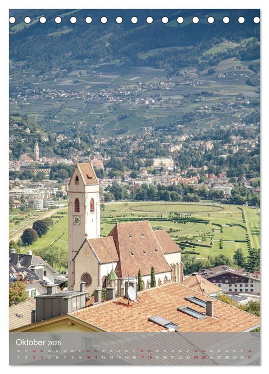 Produktbild: Auf dem Marlinger Waalweg (Tischkalender 2026 DIN A5 hoch), CALVENDO Monatskalender