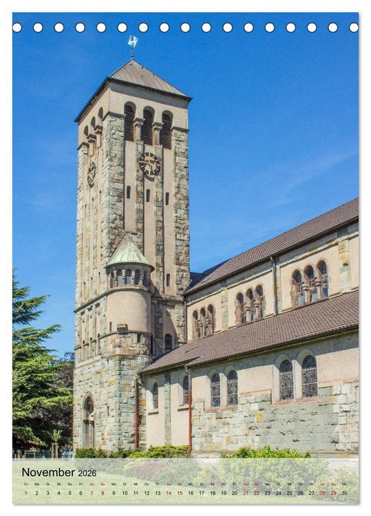 Produktbild: Historisches Duisburg (Tischkalender 2026 DIN A5 hoch), CALVENDO Monatskalender