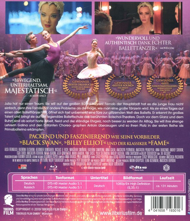 Produktbild: Ballerina - Ihr Traum vom Bolschoi