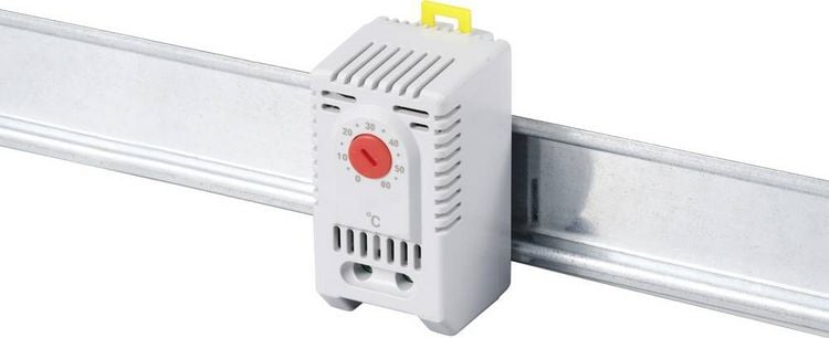 Produktbild: TRU COMPONENTS Schaltschrankheizungs-Thermostat TC-NT31-F NC 1 &Ouml;ffner (L x B x H) 60 x 33 x 43 mm 1 St.