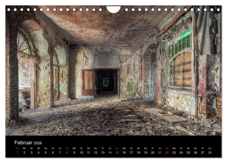 Produktbild: Verlassene Orte im Harz (Wandkalender 2026 DIN A4 quer), CALVENDO Monatskalender