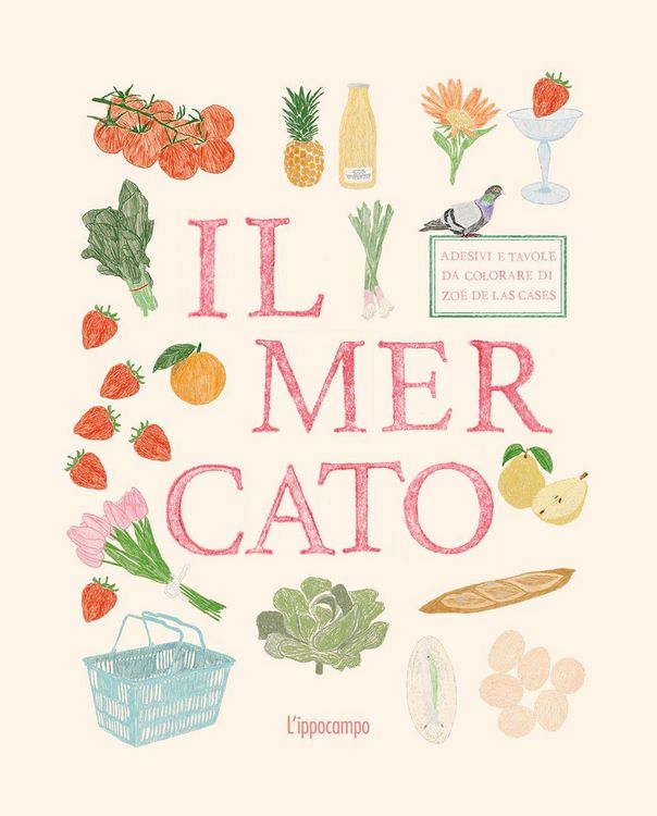 Produktbild: Il mercato. Adesivi e tavole da colorare