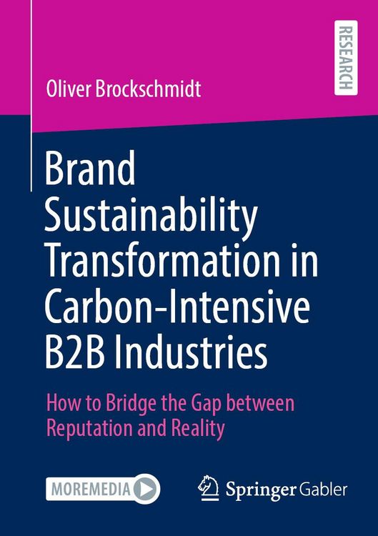 Produktbild: Brand Sustainability Transformation in Carbon-Intensive B2B Industries