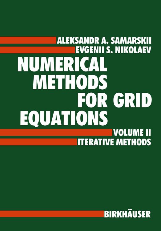 Produktbild: Numerical Methods for Grid Equations