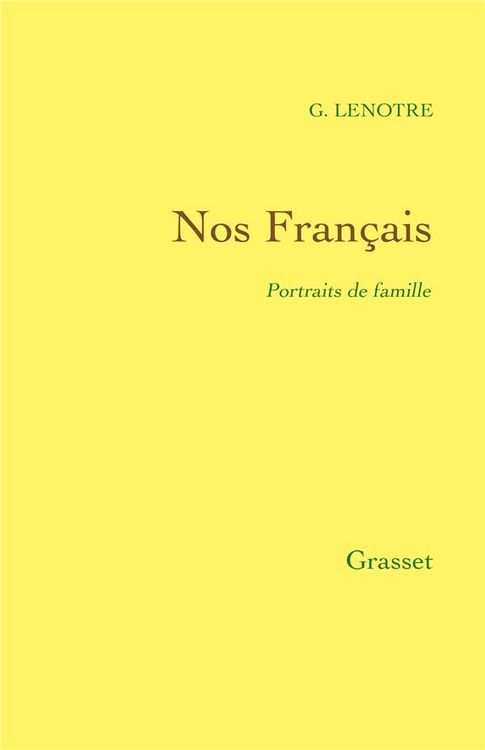 Produktbild: Nos Fran&ccedil;ais - Portraits de famille