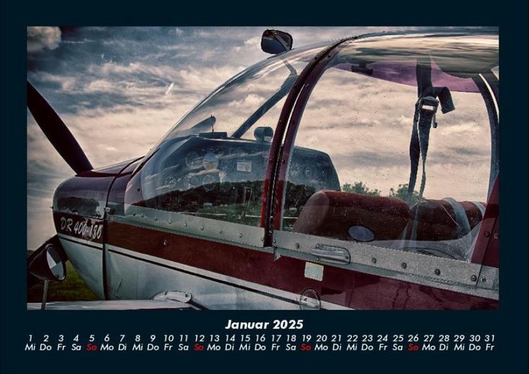 Produktbild: Flugzeuge 2025 Fotokalender DIN A4