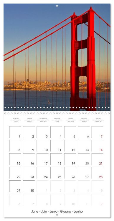 Produktbild: US HIGHLIGHTS Urban views and scenery (Wall Calendar 2026 12 &times; 12 Inch) CALVENDO 12 Month Wall Calendar