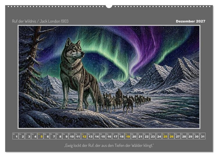 Produktbild: Klassiker des Abenteuers (hochwertiger Premium Wandkalender 2027 DIN A2 quer), Kunstdruck in Hochglanz