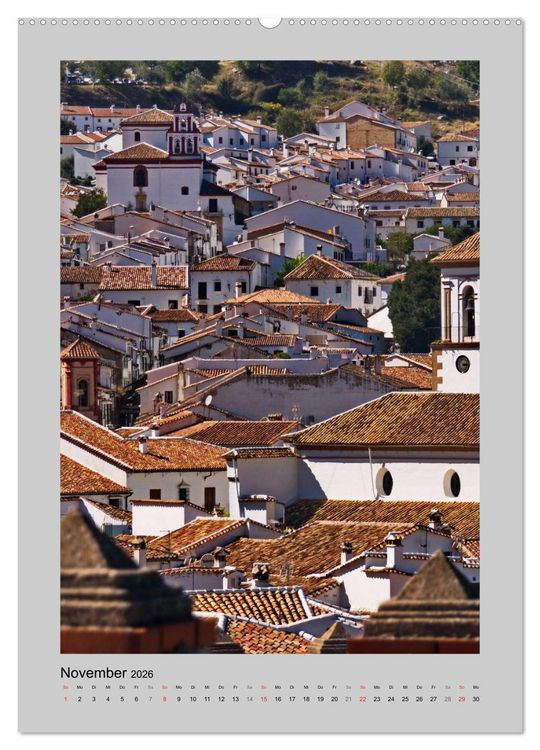 Produktbild: Andalusien - Bekanntes und Unbeachtetes (Wandkalender 2026 DIN A2 hoch), CALVENDO Monatskalender