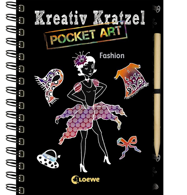 Produktbild: Kreativ-Kratzel Pocket Art: Fashion