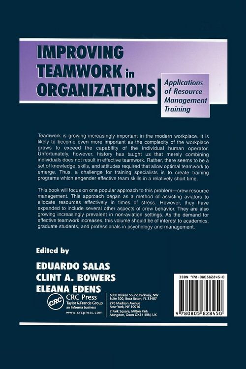 Produktbild: Improving Teamwork in Organizations