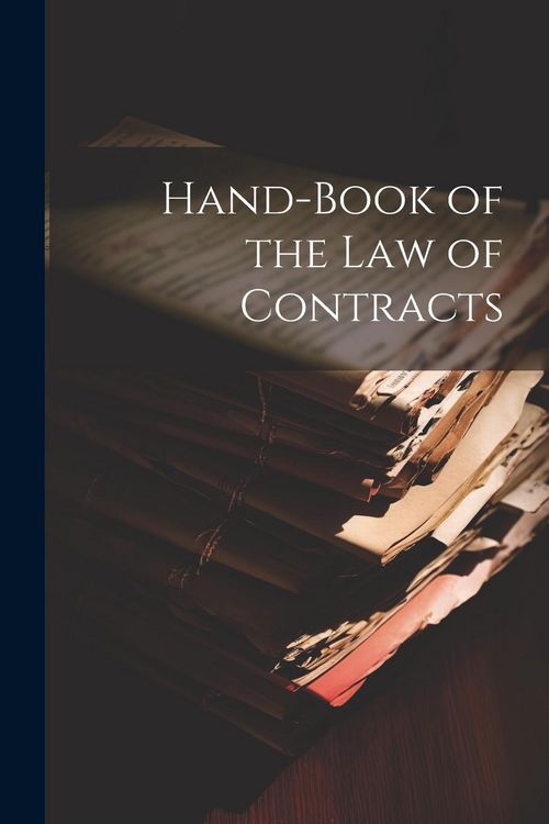 Produktbild: Hand-Book of the Law of Contracts