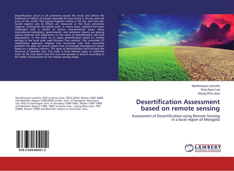 Produktbild: Desertification Assessment based on remote sensing