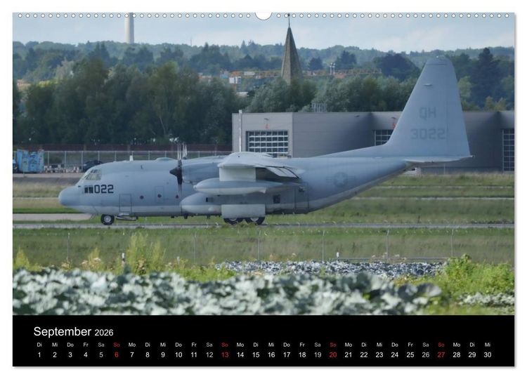 Produktbild: Milit&auml;r Air-Cargo (Wandkalender 2026 DIN A2 quer), CALVENDO Monatskalender