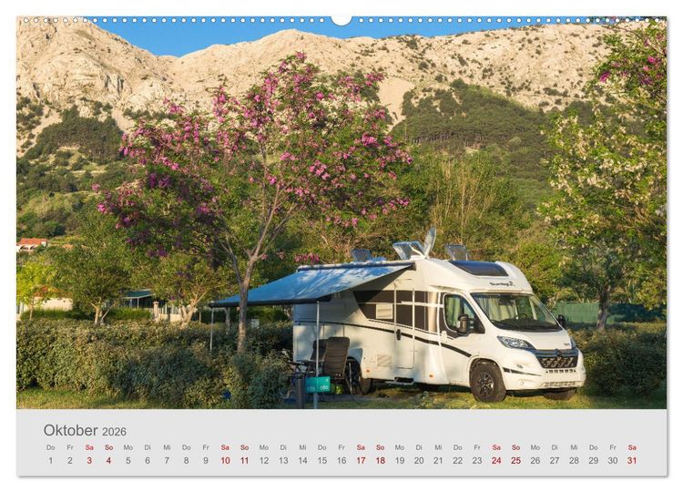 Produktbild: Abenteuer Camping in Kroatien (Wandkalender 2026 DIN A2 quer), CALVENDO Monatskalender