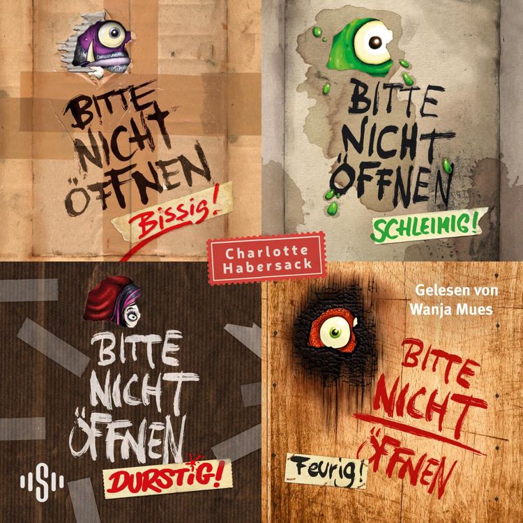 Produktbild: Bitte nicht &ouml;ffnen: Bitte nicht &ouml;ffnen - Meine gro&szlig;e H&ouml;rbuchbox