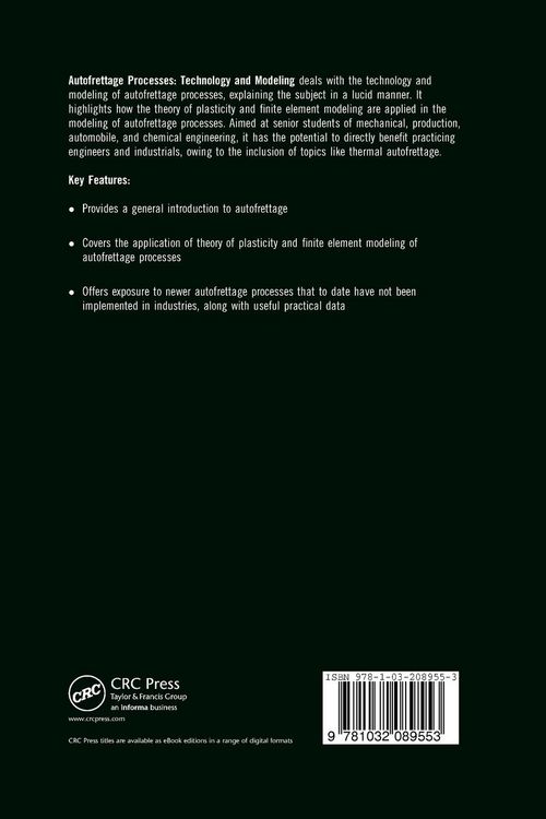 Produktbild: Autofrettage Processes